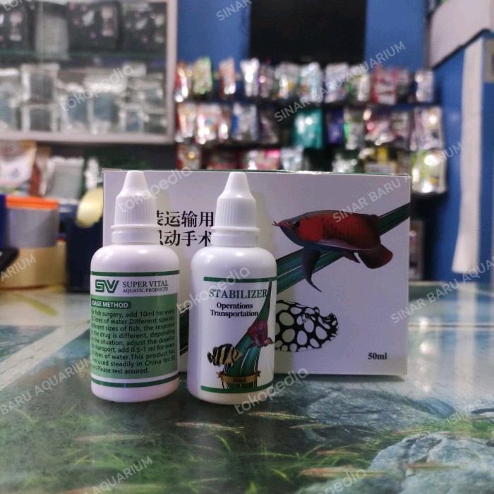 TEREMURAHTERLARIS READY SILAHKAN DIORDER SUPERVITAL STABILIZER PENENANG BIUS IKAN ARWANA SEPERTI