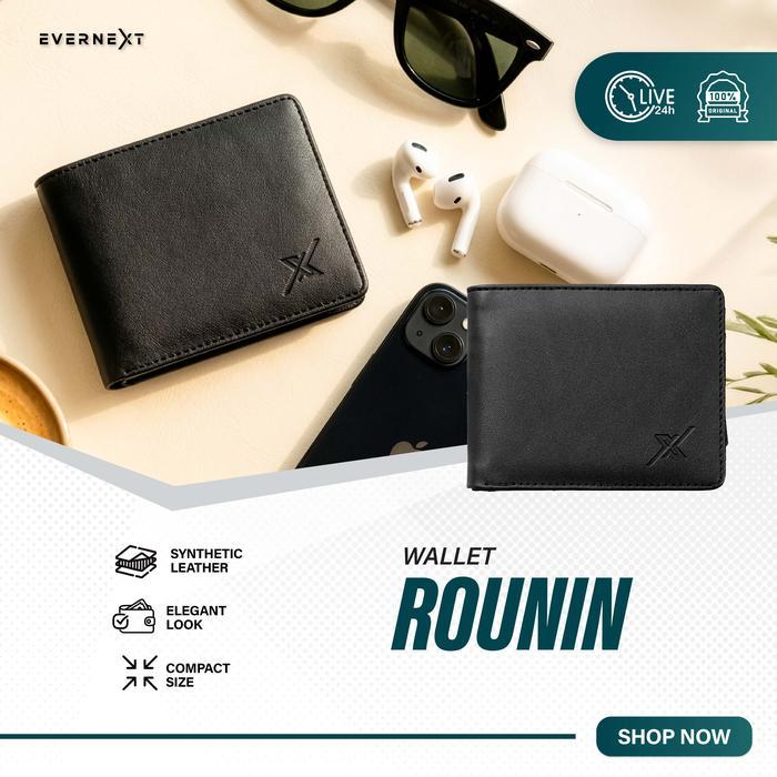 Eiger - Dompet Kulit Pria Rounin Wallet Dompet Lipat Dompet Pendek Dompet Uang Kartu Dompet Bifold