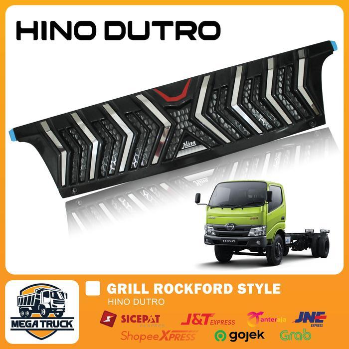 GRILL TRUK HINO DUTRO MODEL ROCKFORD AKSESORIS TRUK