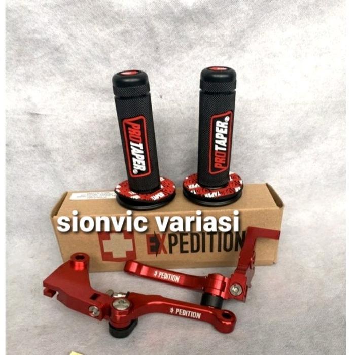 Handle Expedition CRF 150, KLX 150 Set Handgrip Protaper/Tuas rem Klx 150 Crf 150/handle rem tuas