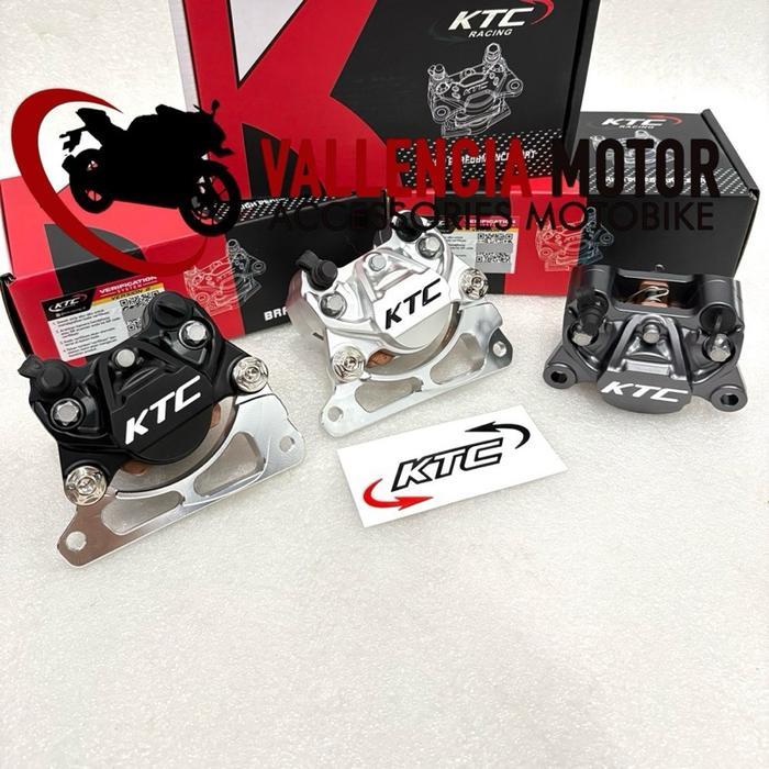 Kaliper 2 Piston KTC RACING Vario 125/ Vario 150/ Beat Scoopy Genio 220mm Caliper KTC 2p Original