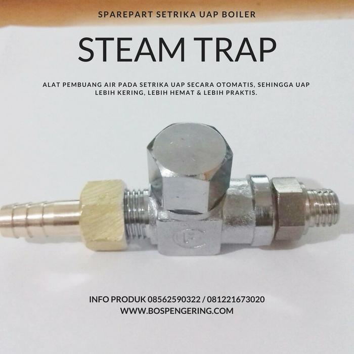 "New" Steam Trap Setrika Uap Laundry Steam Trap Uap Setrika Boiler