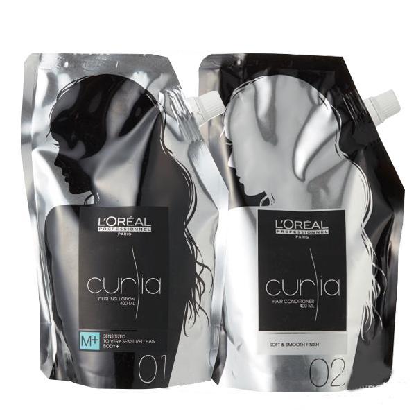 Loreal Curlia Obat Kriting Rambut L'Oreal Obat Keriting 1 Set - 400Ml
