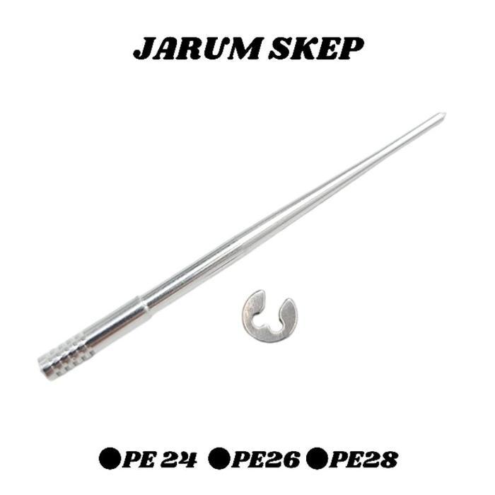 Jarum Skep Karbu Karburator Pe 24 26 28 Chrome Crome - Jarum Skep
