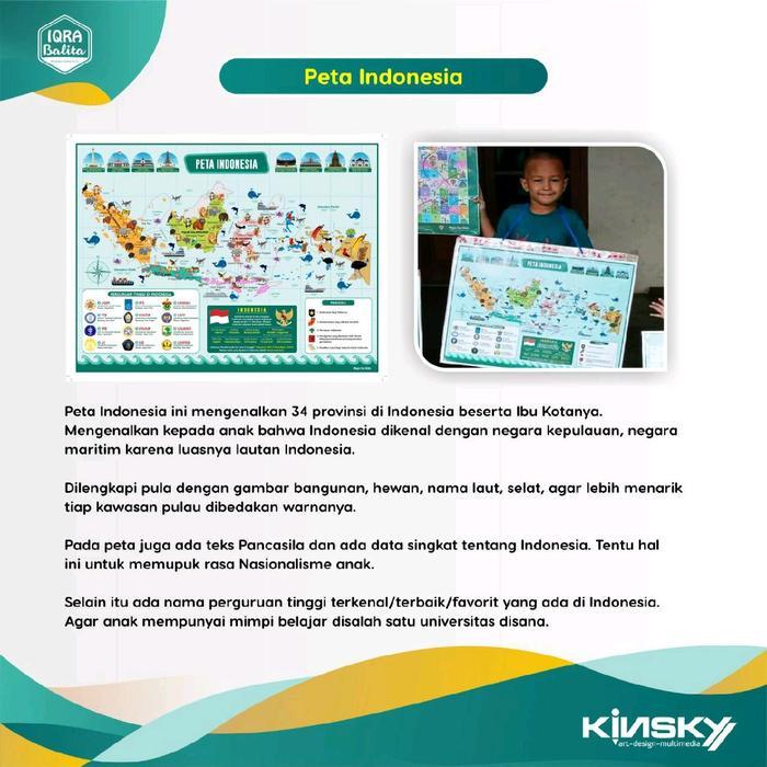 PROMO Peta Dunia - Maps For Kids BISA GOSEND