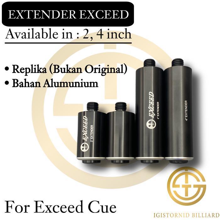 DISKON Extender Exceed Replika (sus exceed cue) READY STOCK