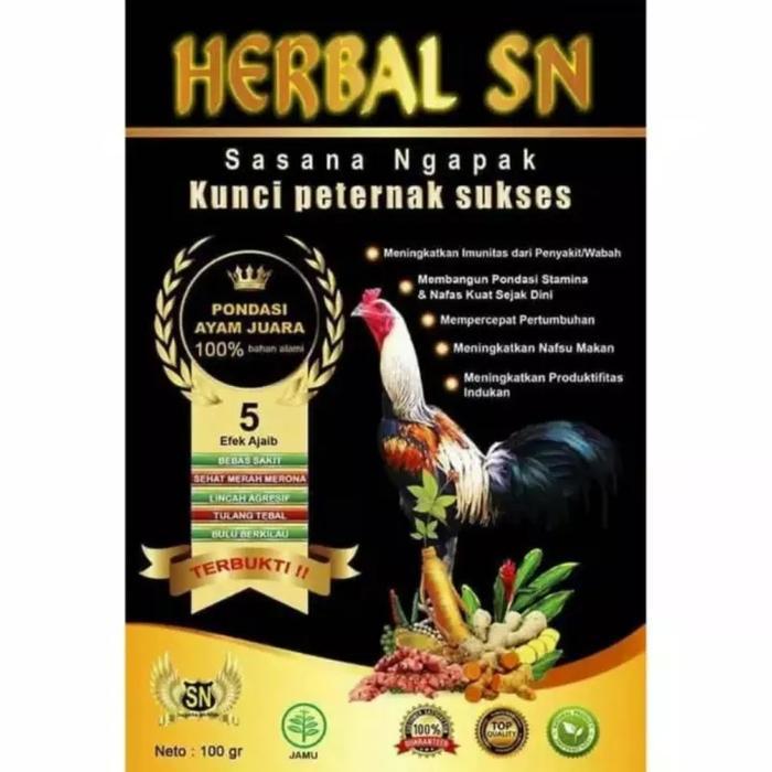 Herbal SN 100 Gram Jamu Ayam Sasana Ngapak readyyy