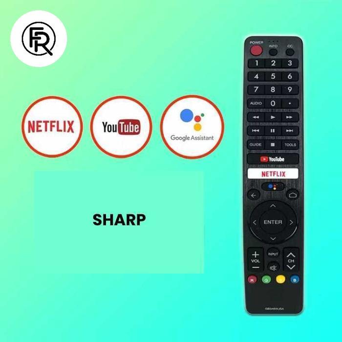 Remot TV Sharp LCD LED Smart TV