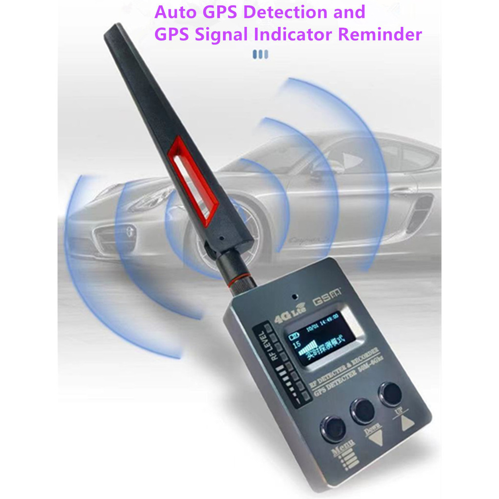 NEW GPS Tracker Detector Anti Spy Hidden Camera GSM Wiretap Sound Signal Spy Devices Finder