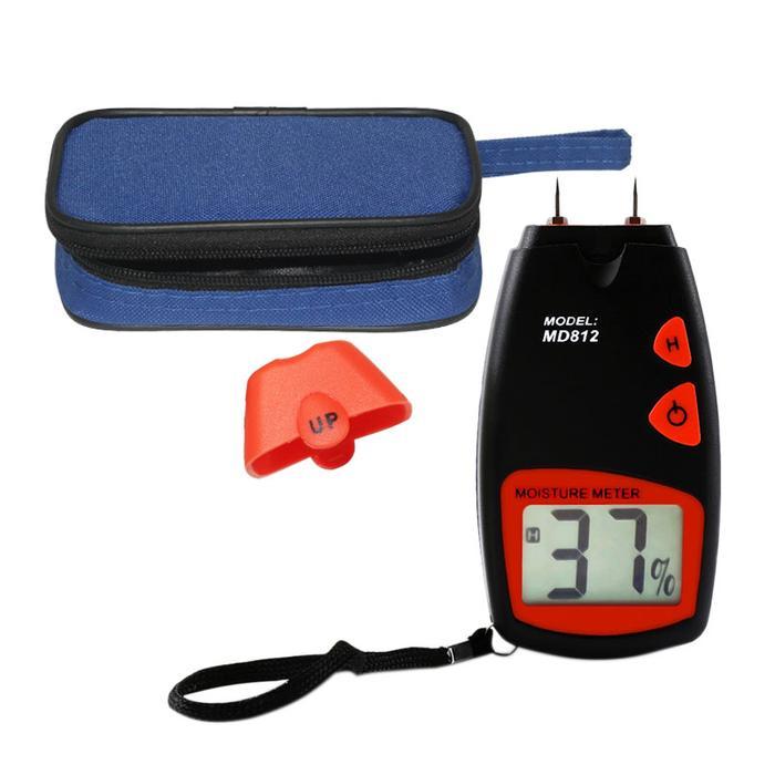 Eelic Pka-812 Digital Wood Moisture Mater Alat Pengukur Kadar Kelembaban Air Tester Kadar Air
