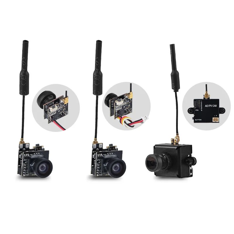 Latarr LST-S2+ 5.8G 25MW 40CH 800TVL Transmitter FPV AIO Micro Camera FPV Camera