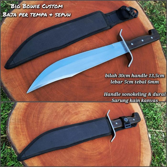 PISAU BOWIE JUMBO BILAH 30 CM SUPER TAJAM