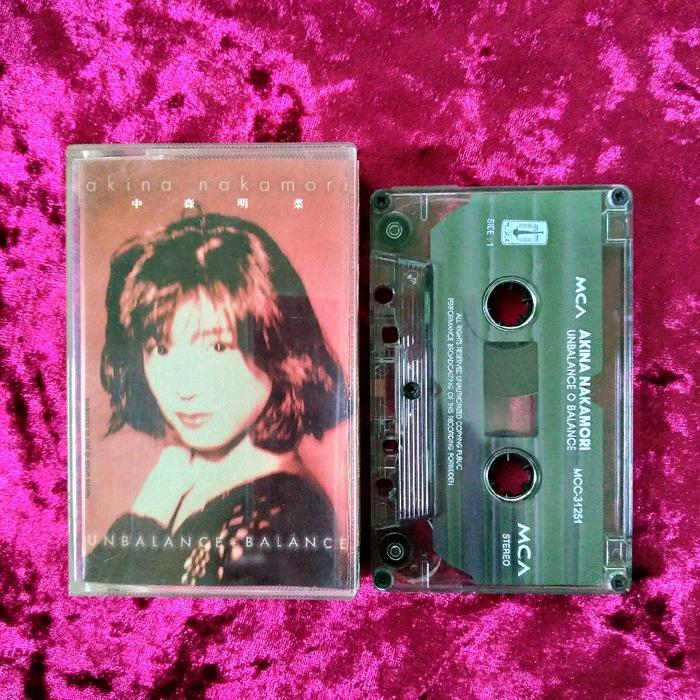 Kaset Pita Akina Nakamori - Unbalance + Balance