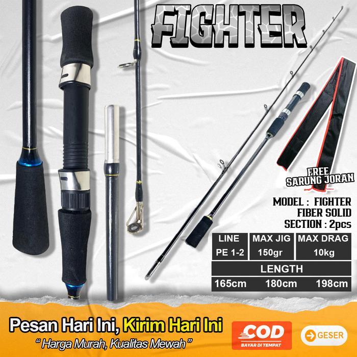 Joran Jigging Fighter PE 1-3 Ikan pancing