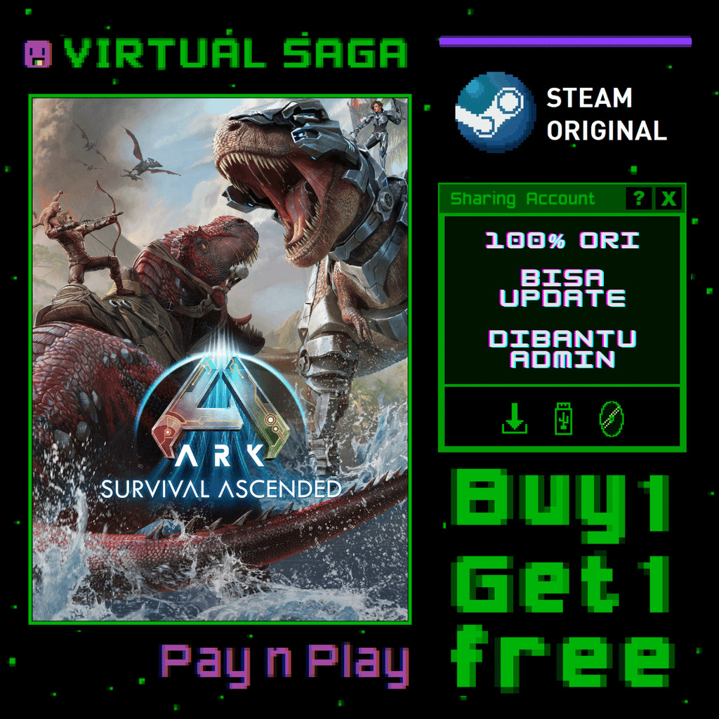 Ark Survival Ascended Steam Sharing PC Game