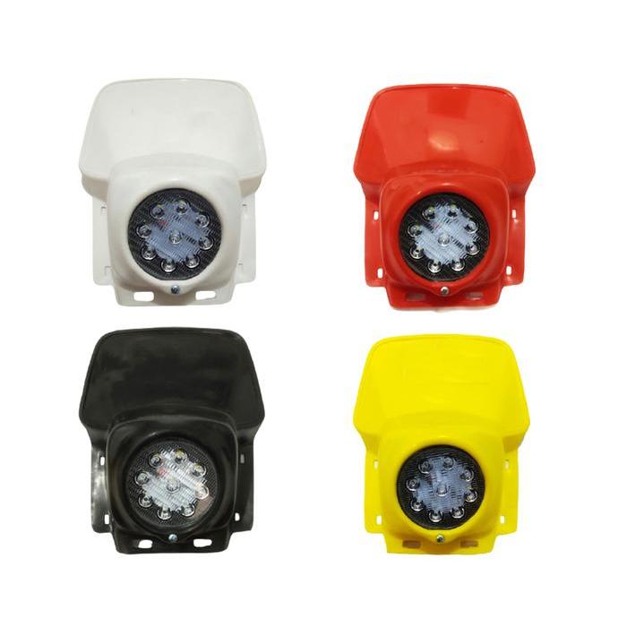 HEADLAMP LAMPU DEPAN JADUL VINTAGE TRAIL KLASIK LED ELBA