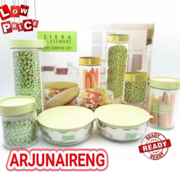 Thebest- MARINE BOWL SET EVER GREEN/TOPLES MANGKOK KACA SET GLASSWARE