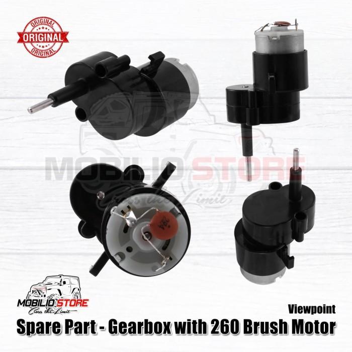 Spare Part Ori Gearbox RC WPL D12 1/10 Brushed Motor 260 Full Set