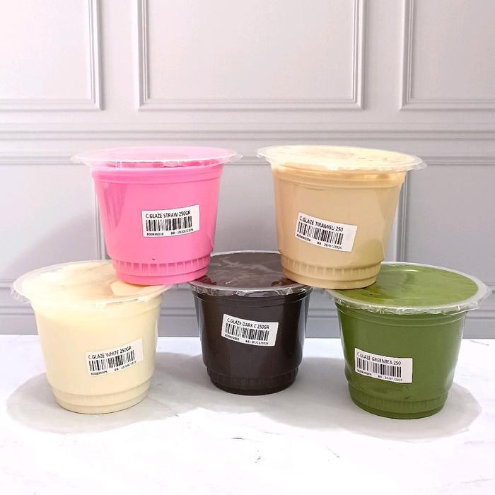 Colatta Glaze Varian Rasa Coklat White Green Tea Tiramisu Strawberry 250 Gram