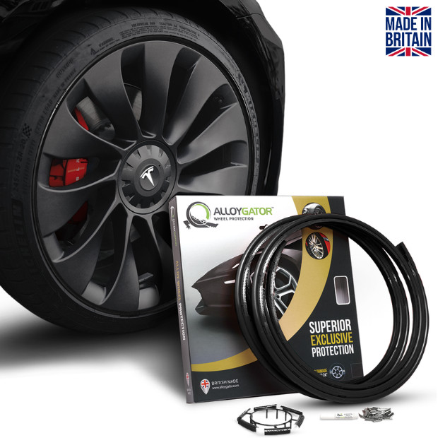 Alloygator Black Pelindung Velg Mobil RIM Protection Made In UK Original Exclusive