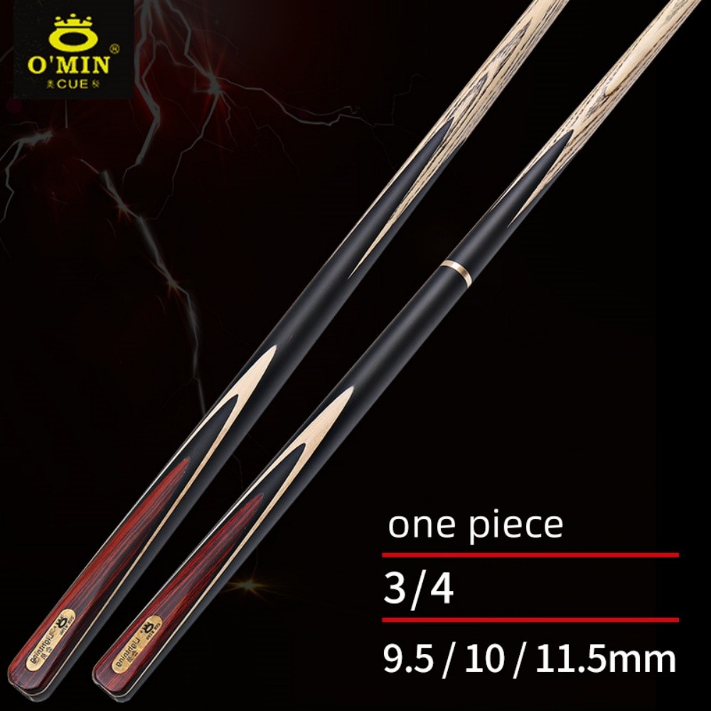 OMIN 57" Flash Lightning Member Series Snooker Billiard Pool Cue Stick 9.5/10/11.5mm Set