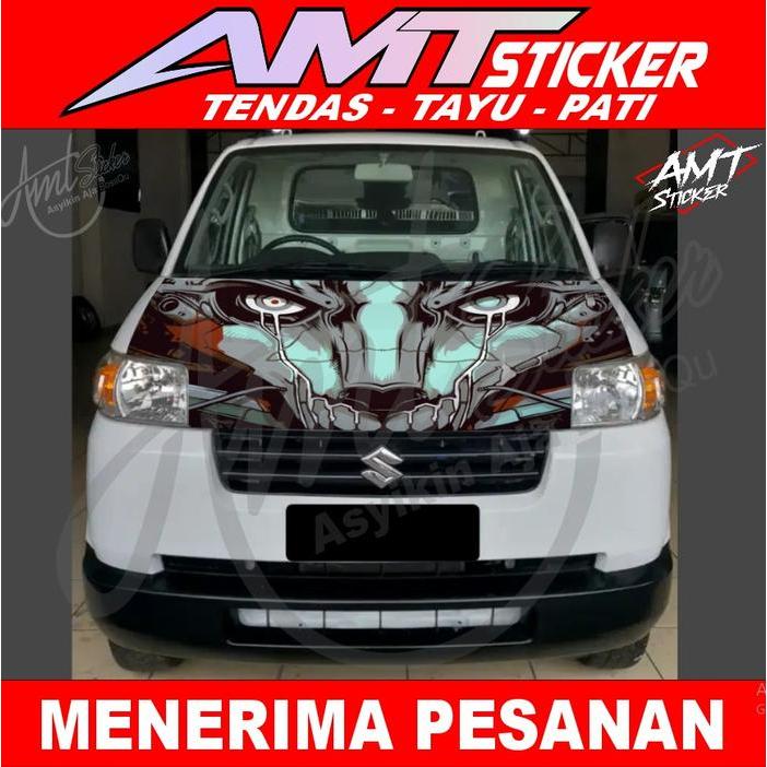 Stiker Decal Depan Mobil Apv