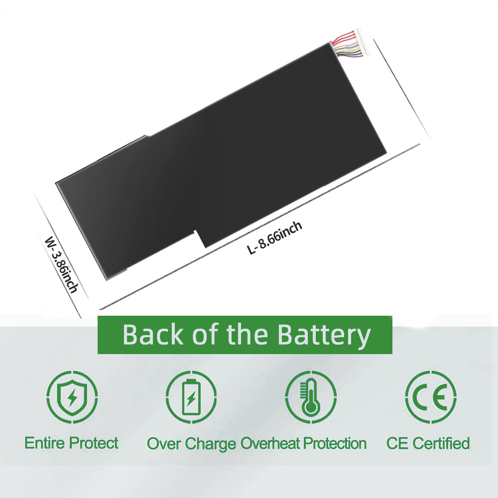 SKOWER BTY-M6K Battery for MSI MS-16R1/R3 GF63 8RC 8RD 9SC 9SCXR GF65 THIN 10SDR GF75 GS63VR GS73VR