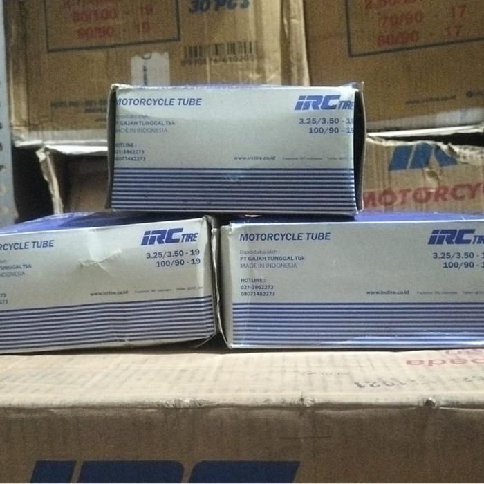 BAN DALAM MOTOR RING - 19 IRC 325/350-19; 100/90-19 TUBE