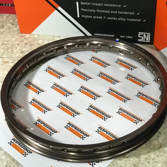 Velg Rim Tk Bright 160 X 18 Warna Bronze 36 H - Original Tk Racing