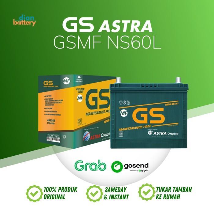 Aki Kering Nissan Livina Gs Astra Mf Ns60L - 46B24L (45Ah)