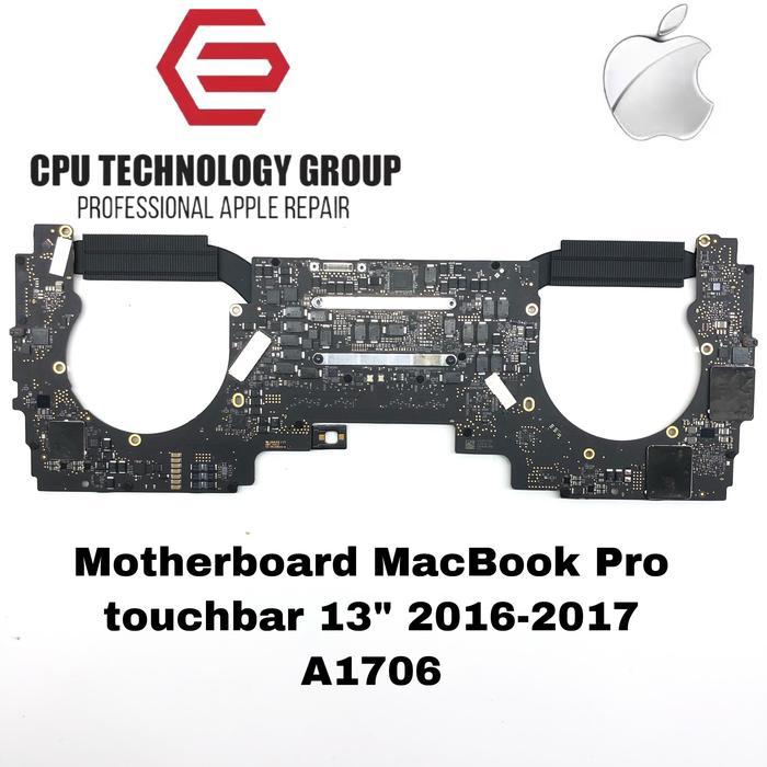 MOTHERBOARD MACBOOK PRO A1706 MESIN 2017 16+256GB 820-00923 LOGICBOARD