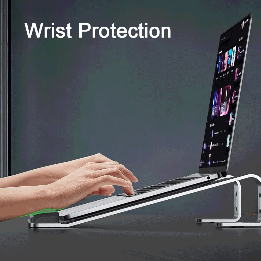 Ergonomic Laptop Stand Aluminum Alloy Laptop Stand Aluminum Portable Laptop Stand for Base with