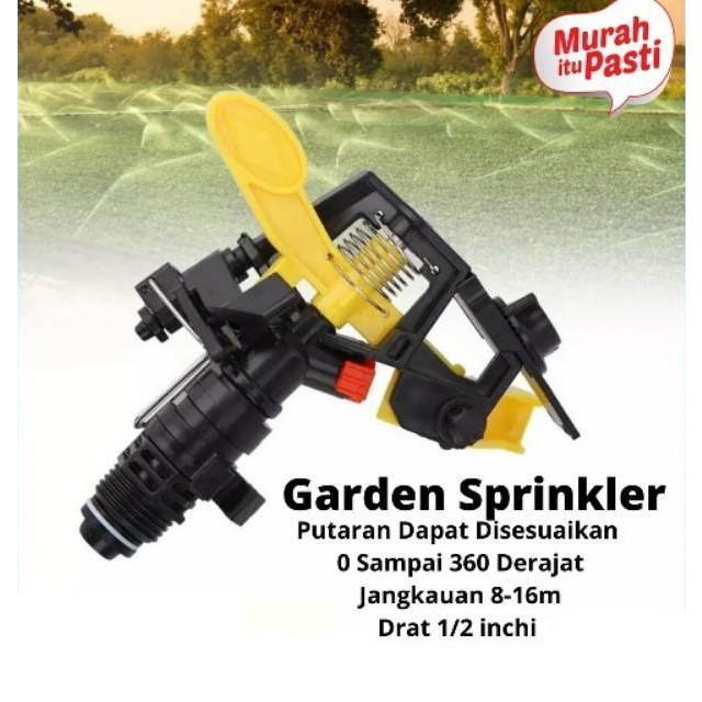 Sprinkler Taman / Penyemprot Tanaman Sprinkler Putar Impact Sprinkler