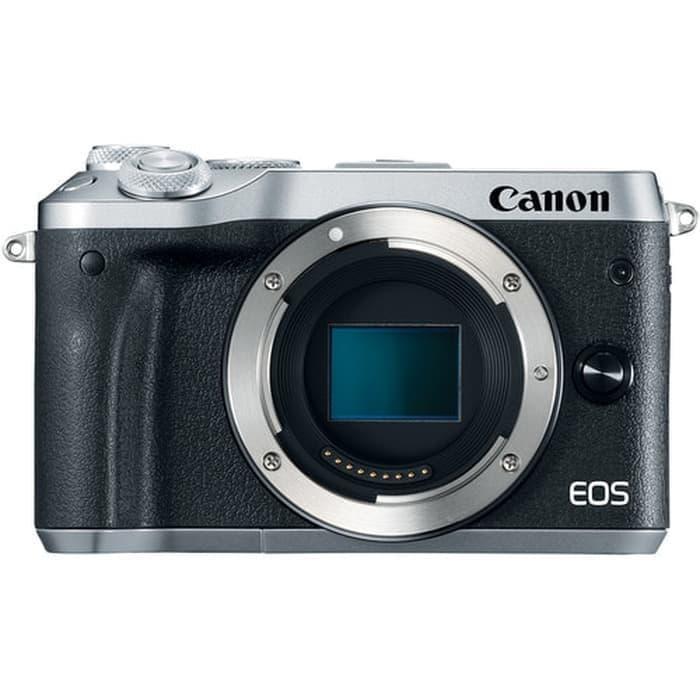 KAMERA CANON EOS M6 - BODY ONLY KAMERA MIRRORLESS SILVER