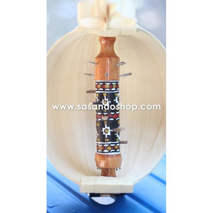 Miniatur Alat Musik Sasando tinggi 26 cm dan 32 cm Termurah