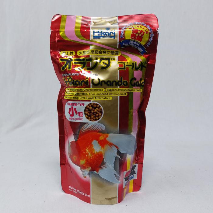 TEREMURAHTERLARIS READY SILAHKAN DIORDER HIKARI ORANDA GOLD PELET LIONHEAD PAKAN PELET PELLET KOKI