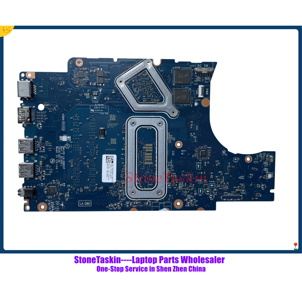 High quality CN-0KFWK9 for Dell Inspiron 5567 5767 Laptop Motherboard KFWK9 BAL20 LA-D801P SR2ZV