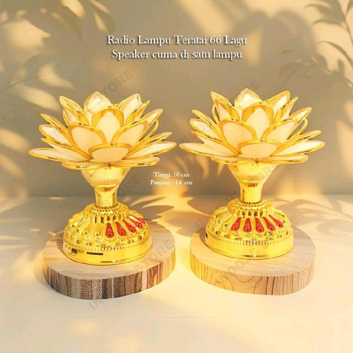 Radio Lampu Teratai berisi 66 lagu / doa Buddha radio radio