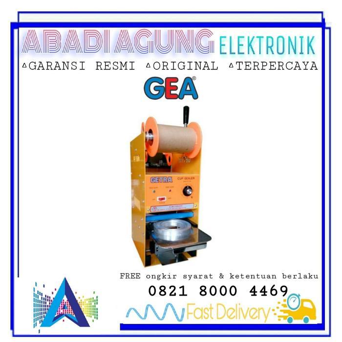 GEA GETRA SCD8 - CUP SEALER MESIN PRESS GELAS MINUMAN SC-D8 MESIN CUP SEALER