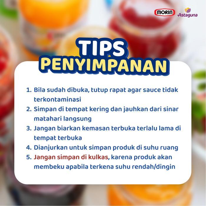Morin Salted Caramel Sauce 650G Gurih Manis Balance Terlaris