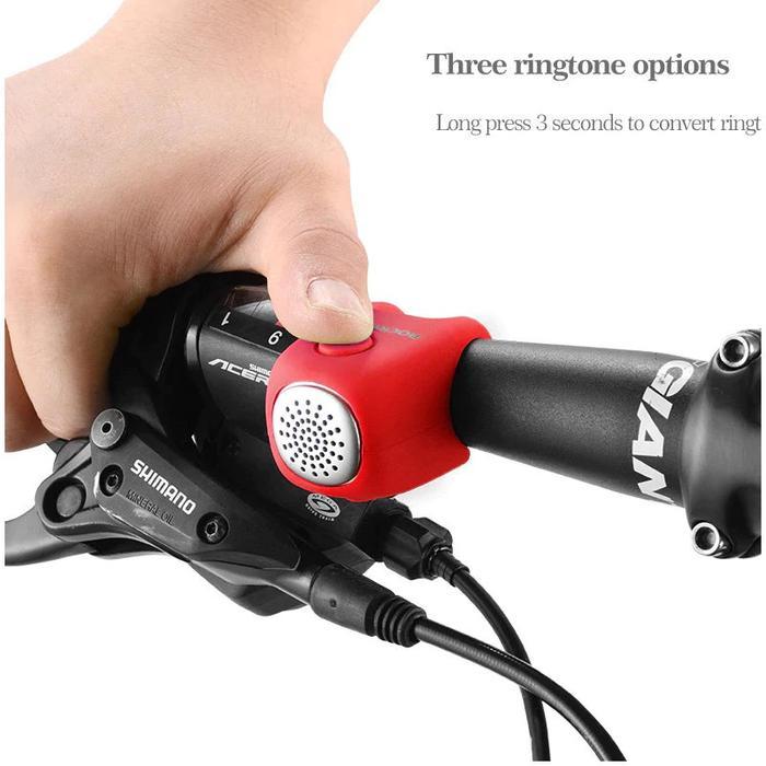 ROCKBROS CB1709 Bel Klakson Elektrik Sepeda 110db - Bel Sepeda Elektrik Klakson Sepeda