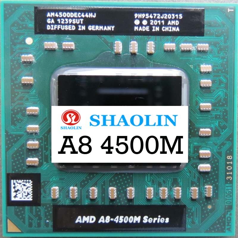 AMD CPU A4 3300M A6 3400M A6 3420M A8 3500M A8 3520M A4 4300M A6 4400M A8 4500M A8 5500M A10 4600M