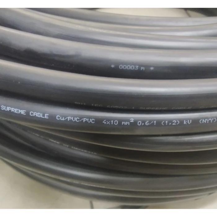Kabel Nyy 4 X 10 Mm Supreme/ Nyy 4X10 Supreme / Kabel Nyy 4 X 10 Supreme