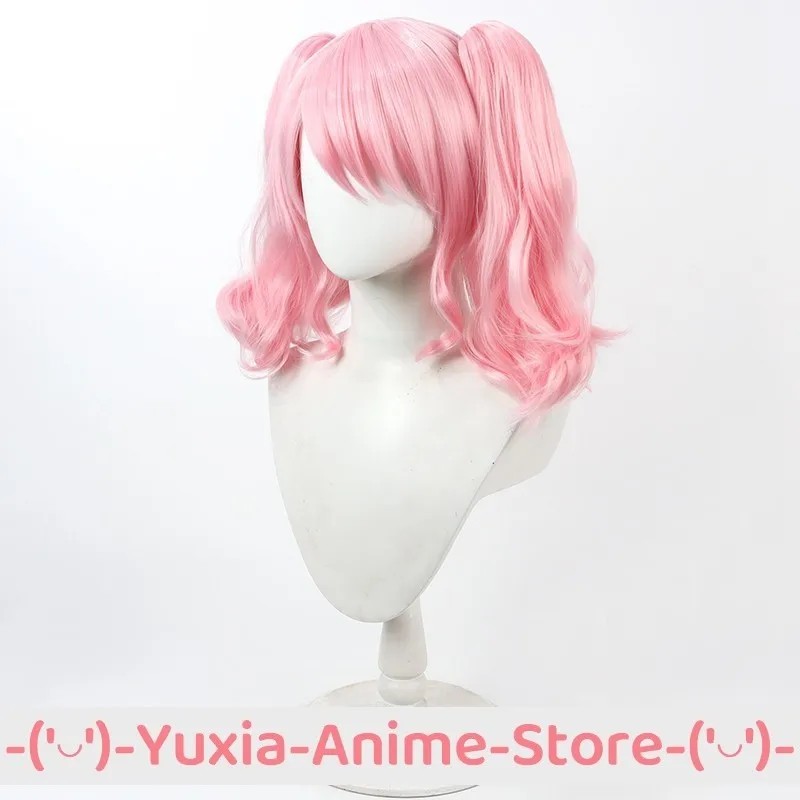 BANG DREAM MARUYAMA AYA COSPLAY WIG AND CAP PONYTAIL ANIME ROLEPLAY WIGS PARTY COSTUME PROP