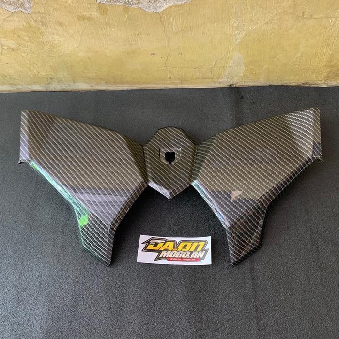 Cover Rak Laci Kupu Kupu Bagasi Depan Karbon Vario 125 Led Vario 150 Led Old Carbon