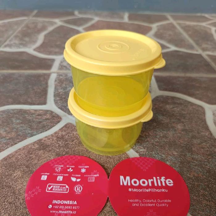 2pcs Snack Cup Kuning MOORLIFE