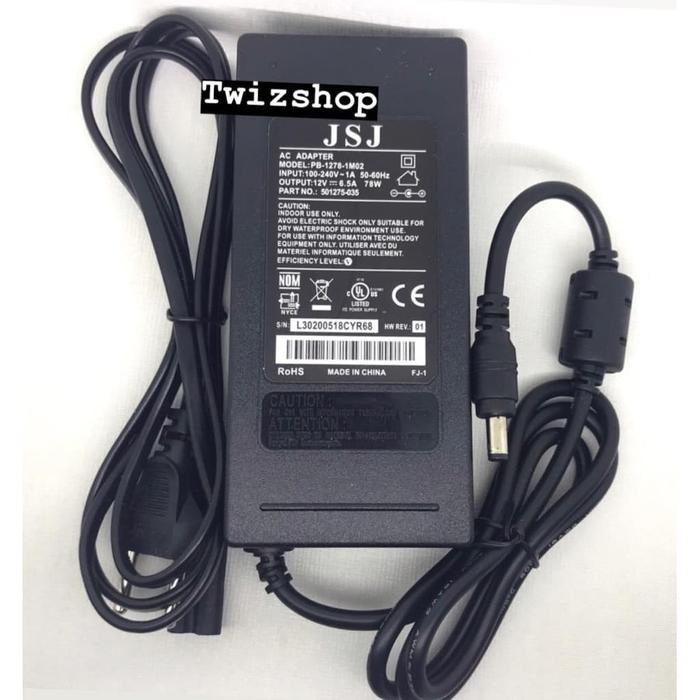 ADAPTOR 12V 6.5A / ADAPTOR POMPA DC 12 VOLT 6.5 AMPERE