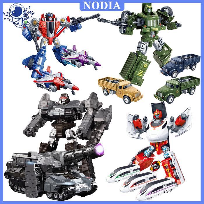 Nodia Toys Robot Transforming Optimus Primer Bisa Berubah Jadi Mobil / Transformable Tank / Pesawat