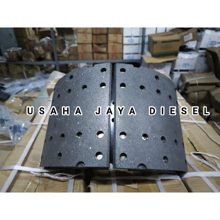 Kampas Rem Belakang Brake Shoe Assy Hino 500 FM 260 JD S4605-EV050 EV020 Model Sayap Motorcycle