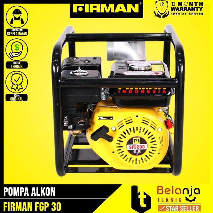 Firman Mesin Alkon FGP 30 Pompa Air Irigasi 3 Inch 8 Meter FGP30